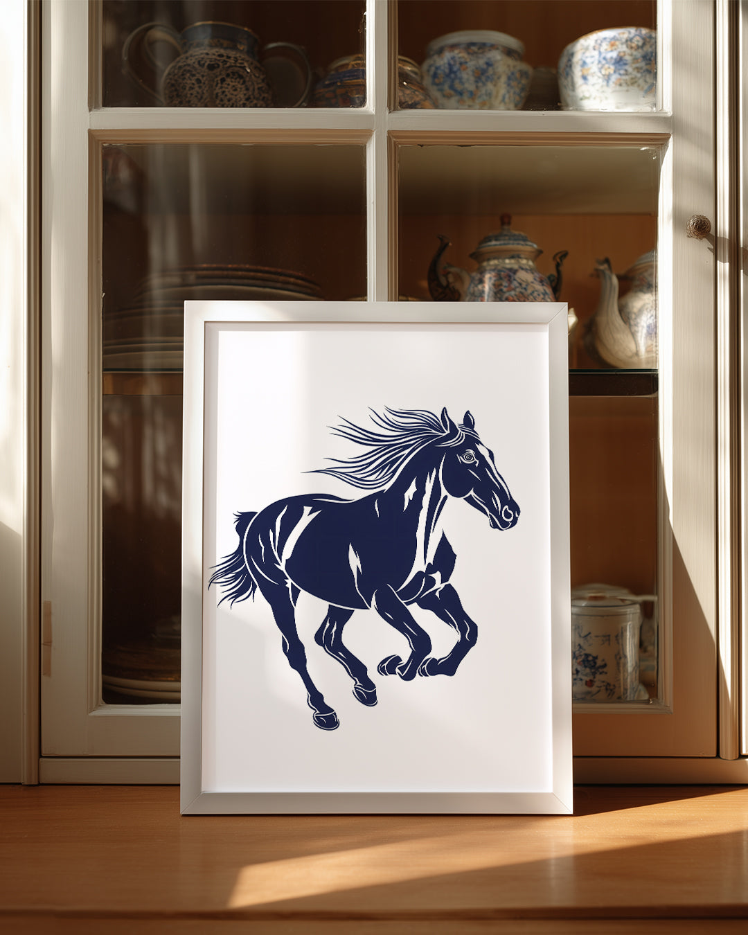At - Koşan Güç Poster Tablosu