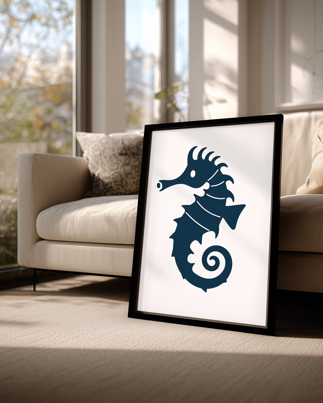 At Kelebeği - Deniz Altı Dansçısı Poster Tablosu