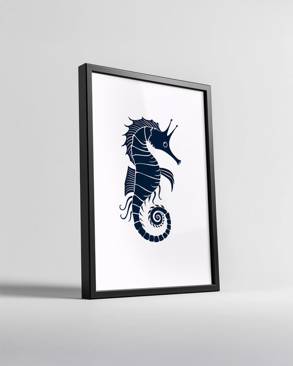 At Kelebeği - Deniz Altı Kraliçesi Poster Tablosu