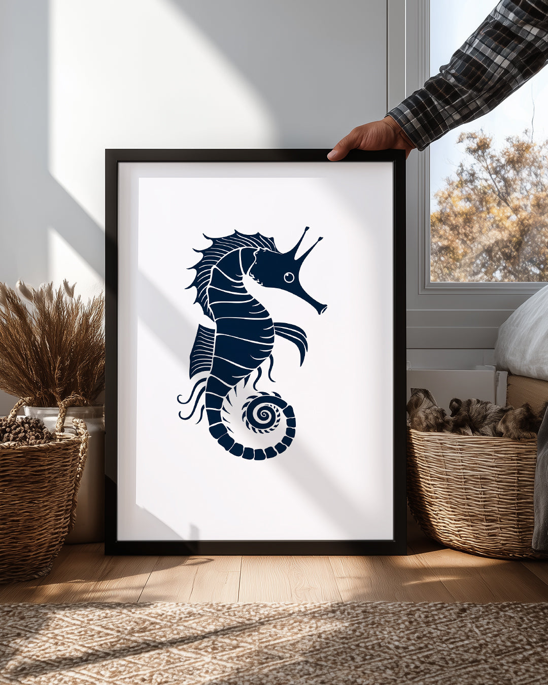 At Kelebeği - Deniz Altı Kraliçesi Poster Tablosu