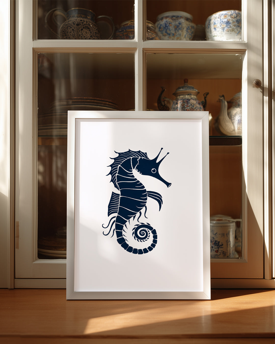 At Kelebeği - Deniz Altı Kraliçesi Poster Tablosu