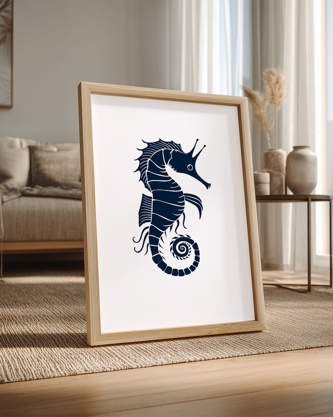 At Kelebeği - Deniz Altı Kraliçesi Poster Tablosu