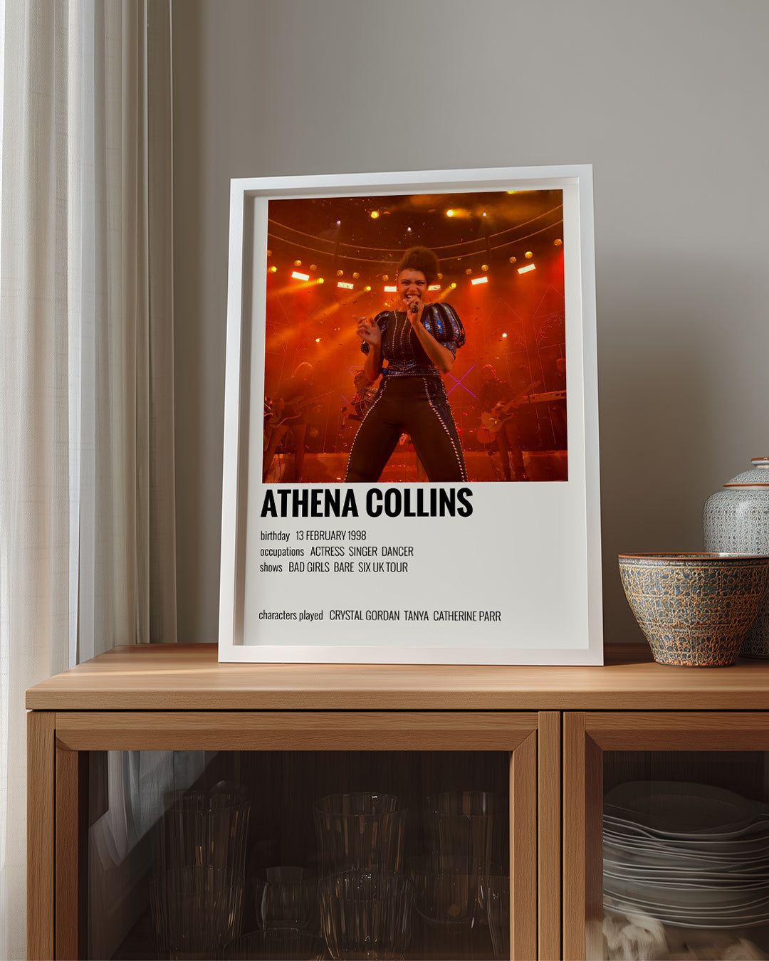 Athena Collins Poster Tablosu