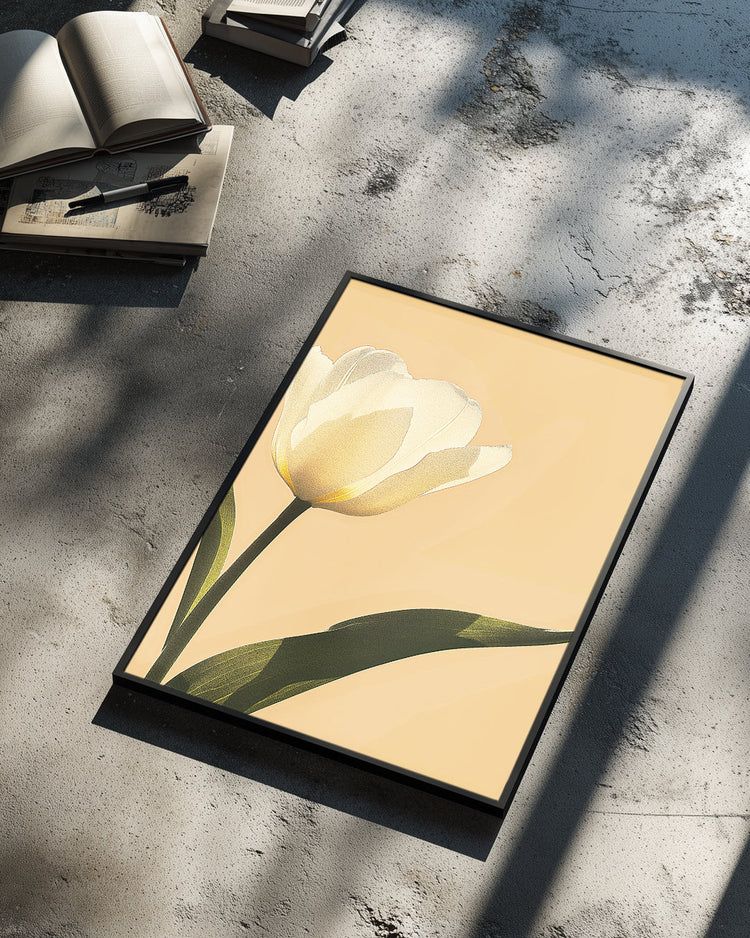 Aube Tulip Poster Tablosu