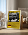 Audi R8 LMS GT2 Poster Tablosu