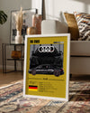 Audi R8 RWD Poster Tablosu