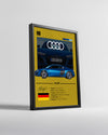 Audi R8 Poster Tablosu