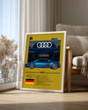 Audi R8 Poster Tablosu