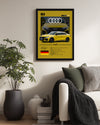 Audi RS3 Poster Tablosu
