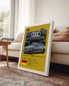 Audi RS4 Poster Tablosu