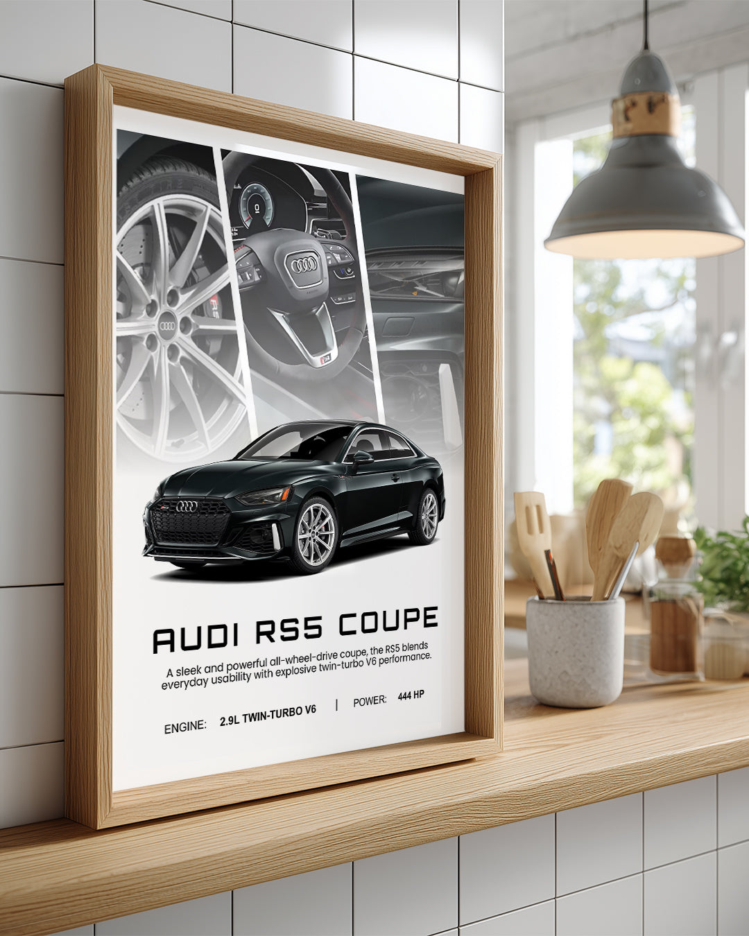 Audi RS5 Coupe Poster Tablosu