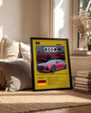 Audi RS6 Poster Tablosu