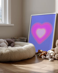 Aura Heart Poster Tablosu