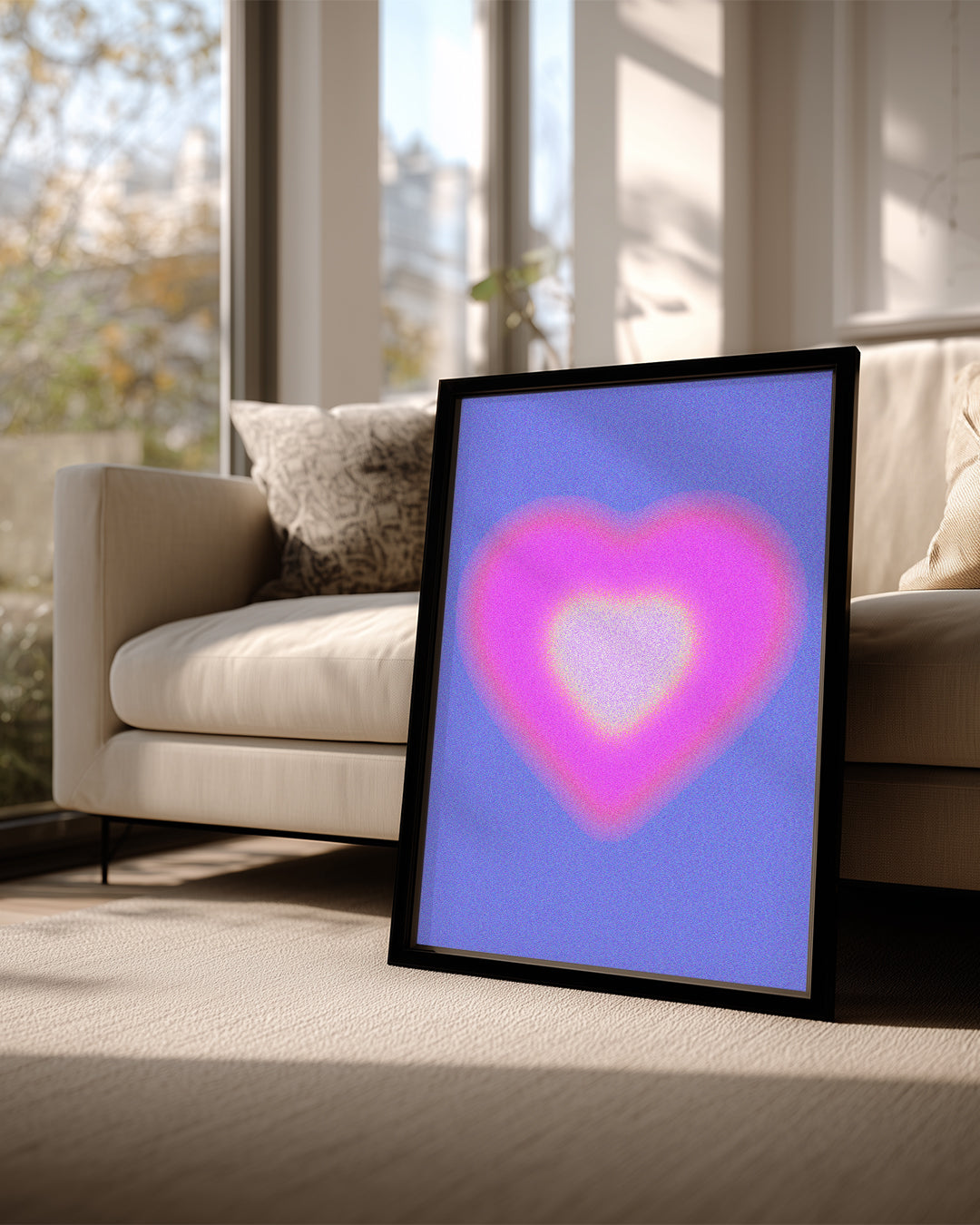 Aura Heart Poster Tablosu