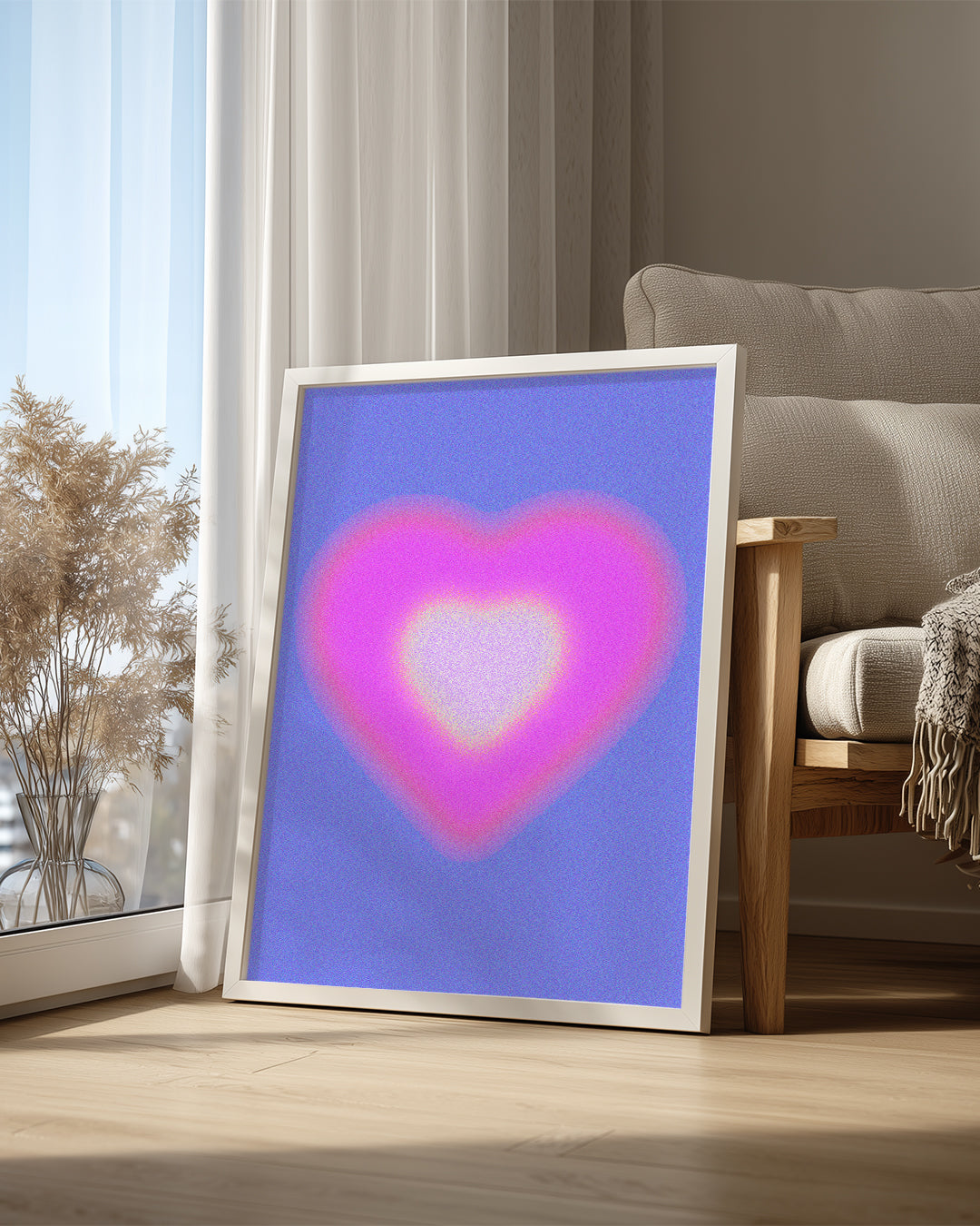 Aura Heart Poster Tablosu