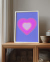 Aura Heart Poster Tablosu