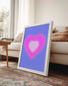 Aura Heart Poster Tablosu
