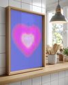 Aura Heart Poster Tablosu