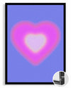 Aura Heart Poster Tablosu