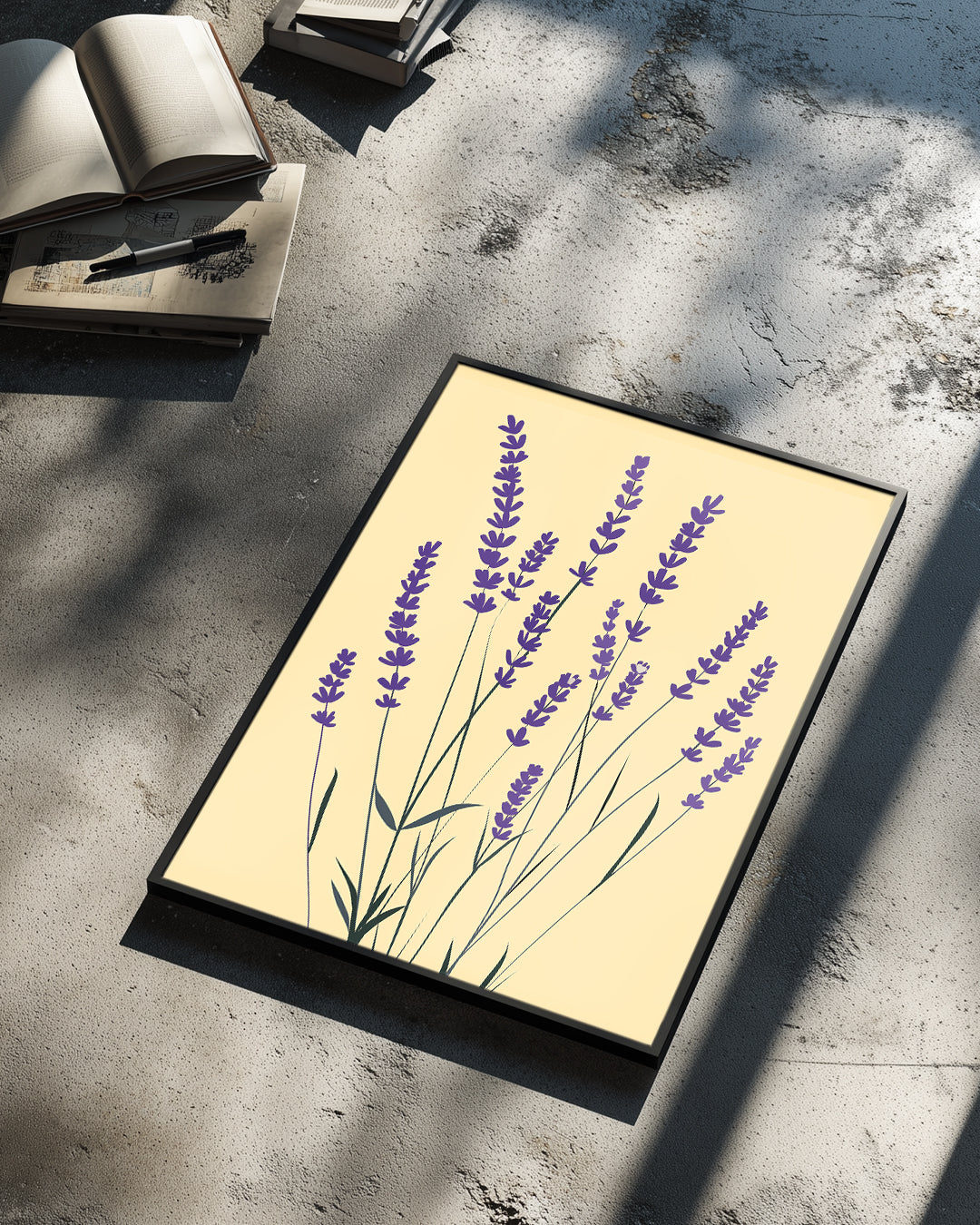 Aura Violette Poster Tablosu