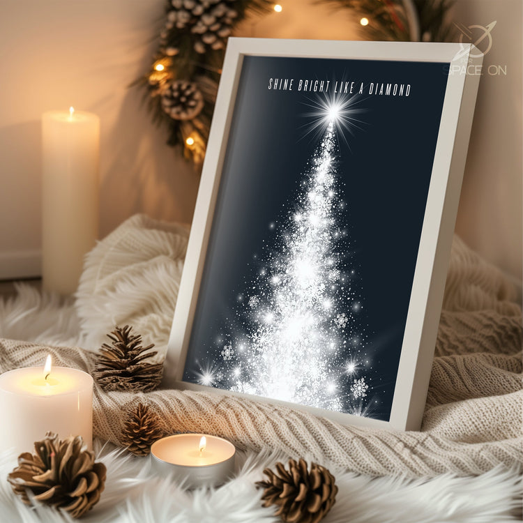Aurora Winter Night Poster Tablosu