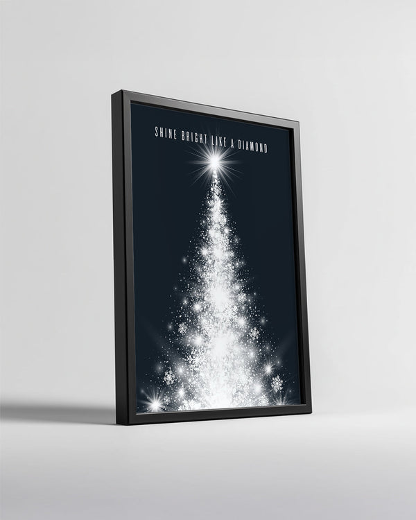 Aurora Winter Night Poster Tablosu