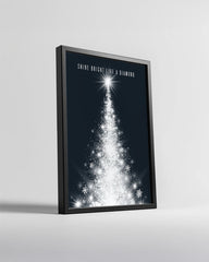 Aurora Winter Night Poster Tablosu