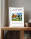Auverste Sokak - Vincent van Gogh - 1890 Poster Tablosu