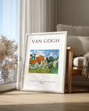 Auverste Sokak - Vincent van Gogh - 1890 Poster Tablosu