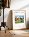 Auverste Sokak - Vincent van Gogh - 1890 Poster Tablosu