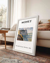 Aval Koyu Étretat - Claude Monet - 1885 Poster Tablosu