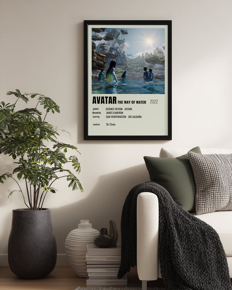 Avatar The Way Of Water Poster Tablosu