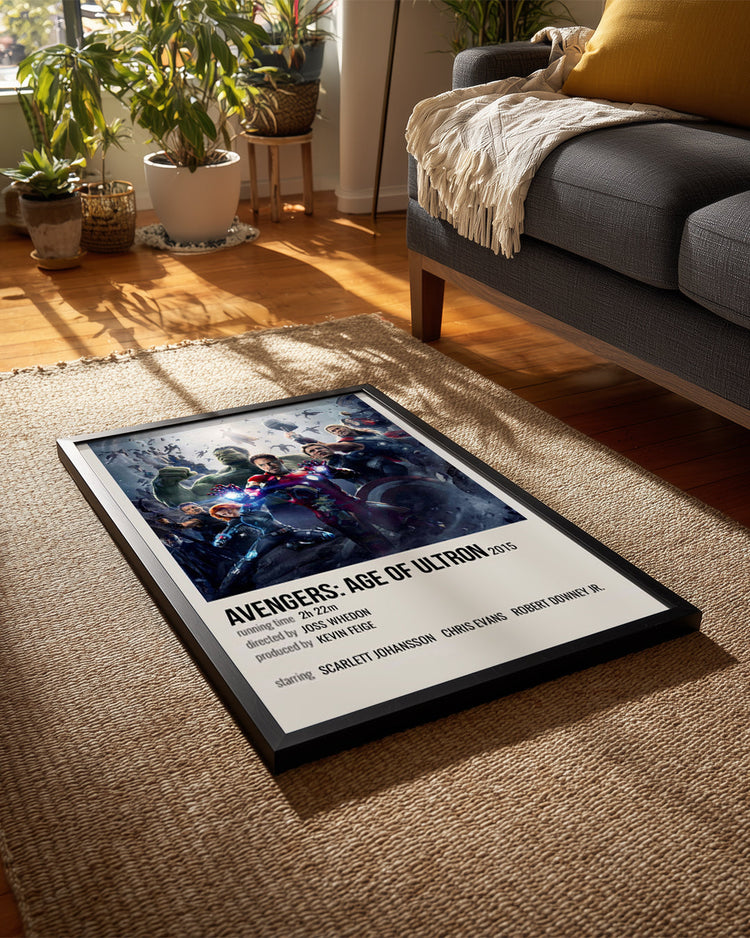 Avengers Age Of Ultron Poster Tablosu