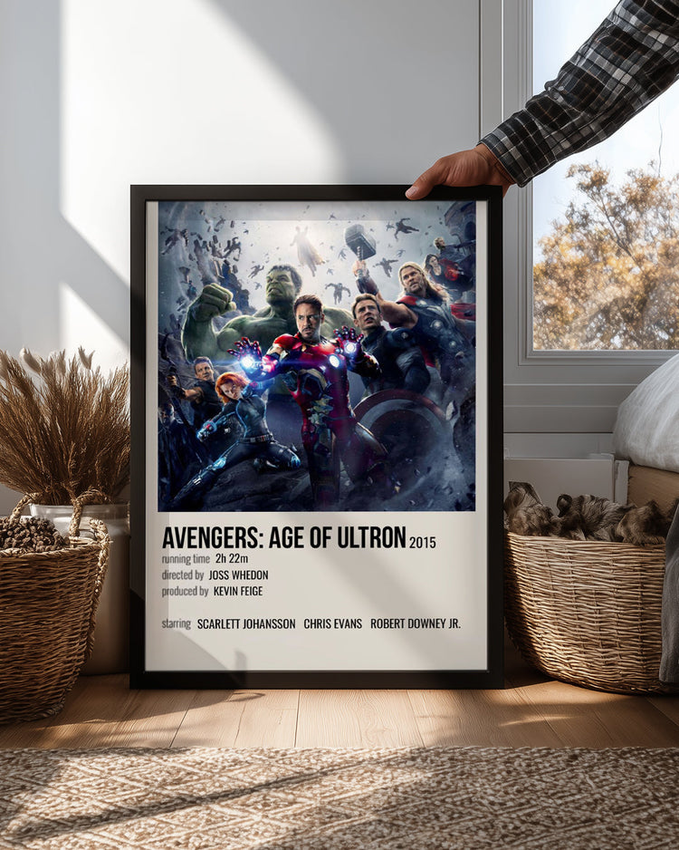 Avengers Age Of Ultron Poster Tablosu