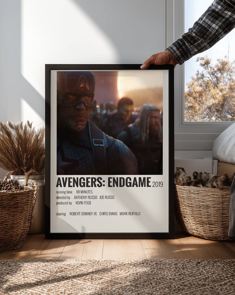 Avengers Endgame Poster Tablosu