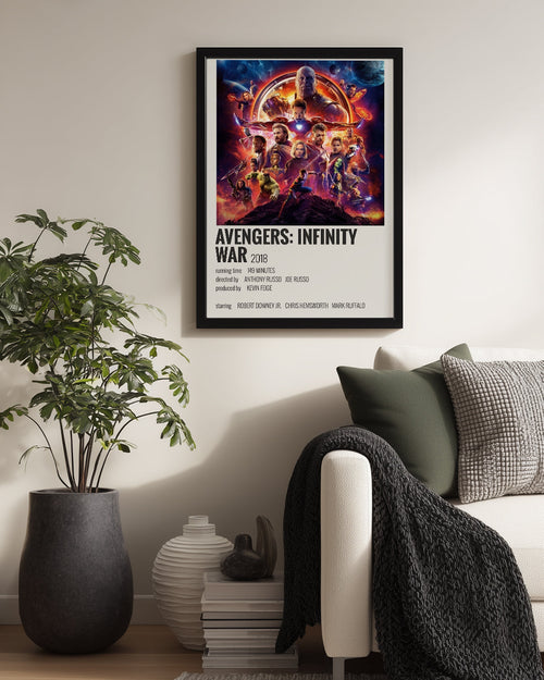 Avengers Infinity War Poster Tablosu