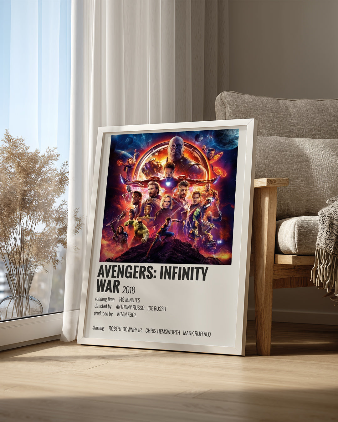 Avengers Infinity War Poster Tablosu