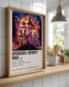 Avengers Infinity War Poster Tablosu