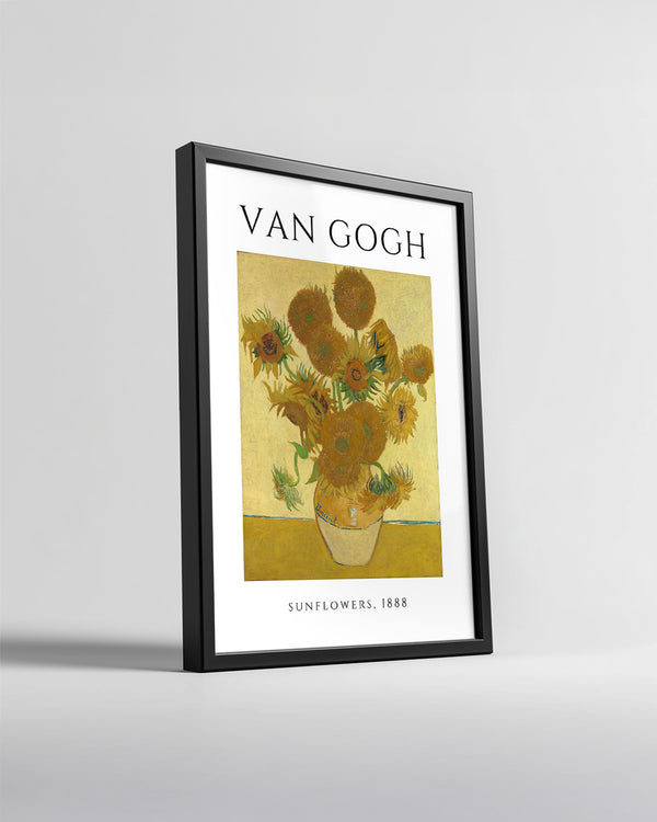 Ayçiçekleri - Vincent van Gogh - 1888 Poster Tablosu