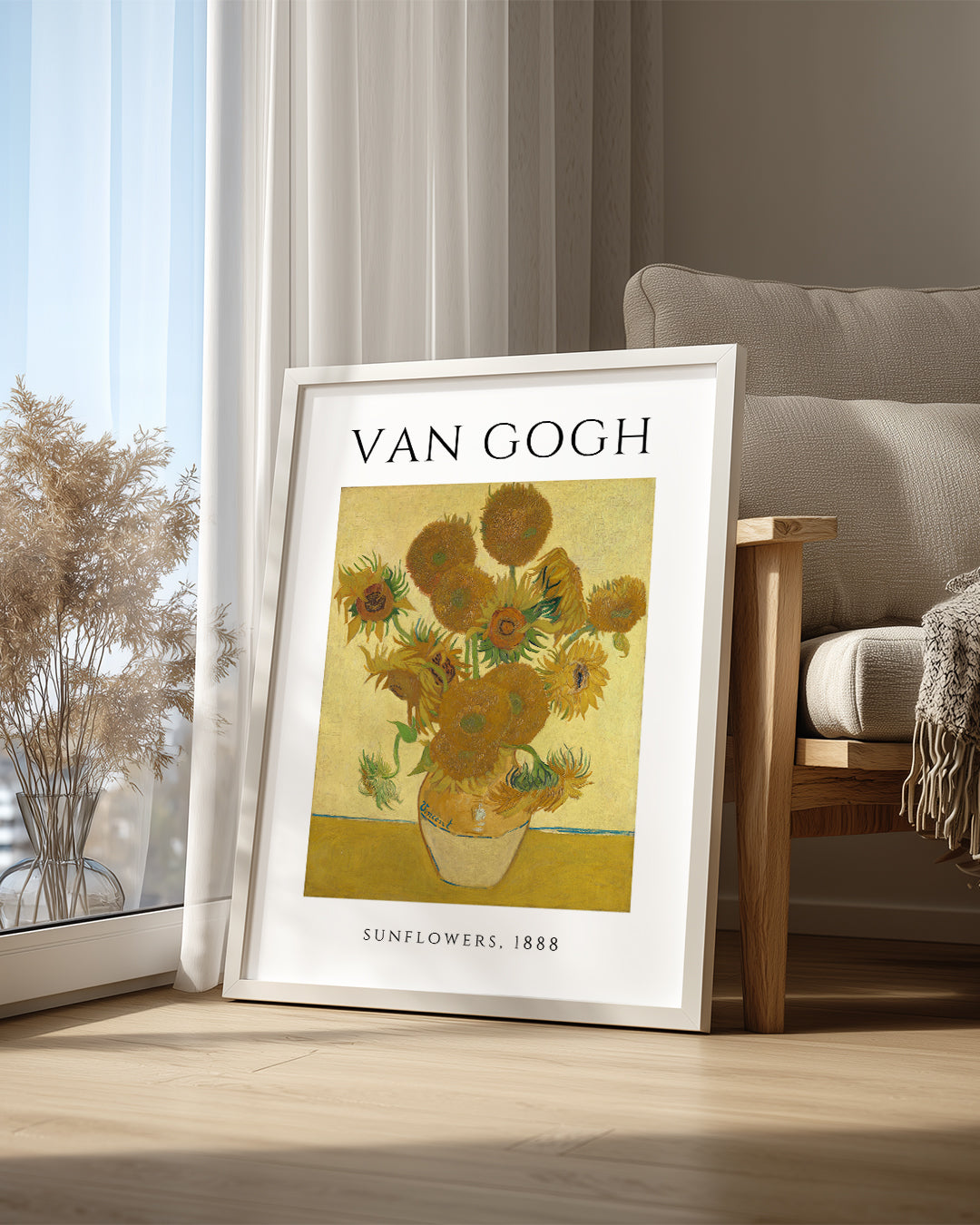 Ayçiçekleri - Vincent van Gogh - 1888 Poster Tablosu