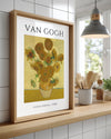 Ayçiçekleri - Vincent van Gogh - 1888 Poster Tablosu