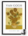 Ayçiçekleri - Vincent van Gogh - 1888 Poster Tablosu