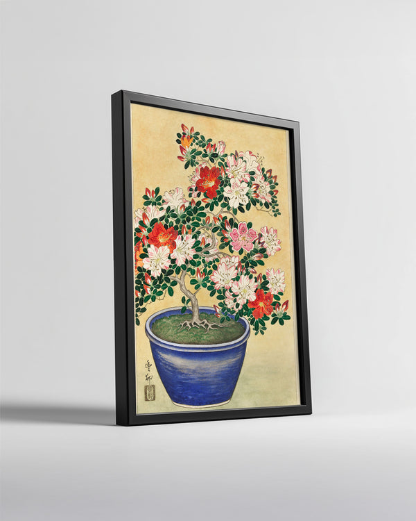 Azalea Blue Poster Tablosu