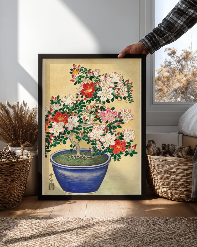 Azalea Blue Poster Tablosu