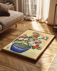 Azalea Blue Poster Tablosu