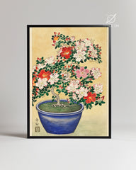 Azalea Blue Poster Tablosu