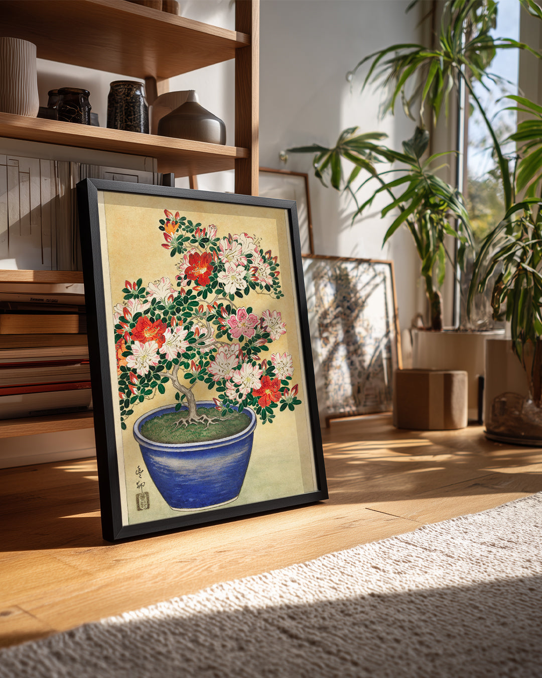 Azalea Blue Poster Tablosu