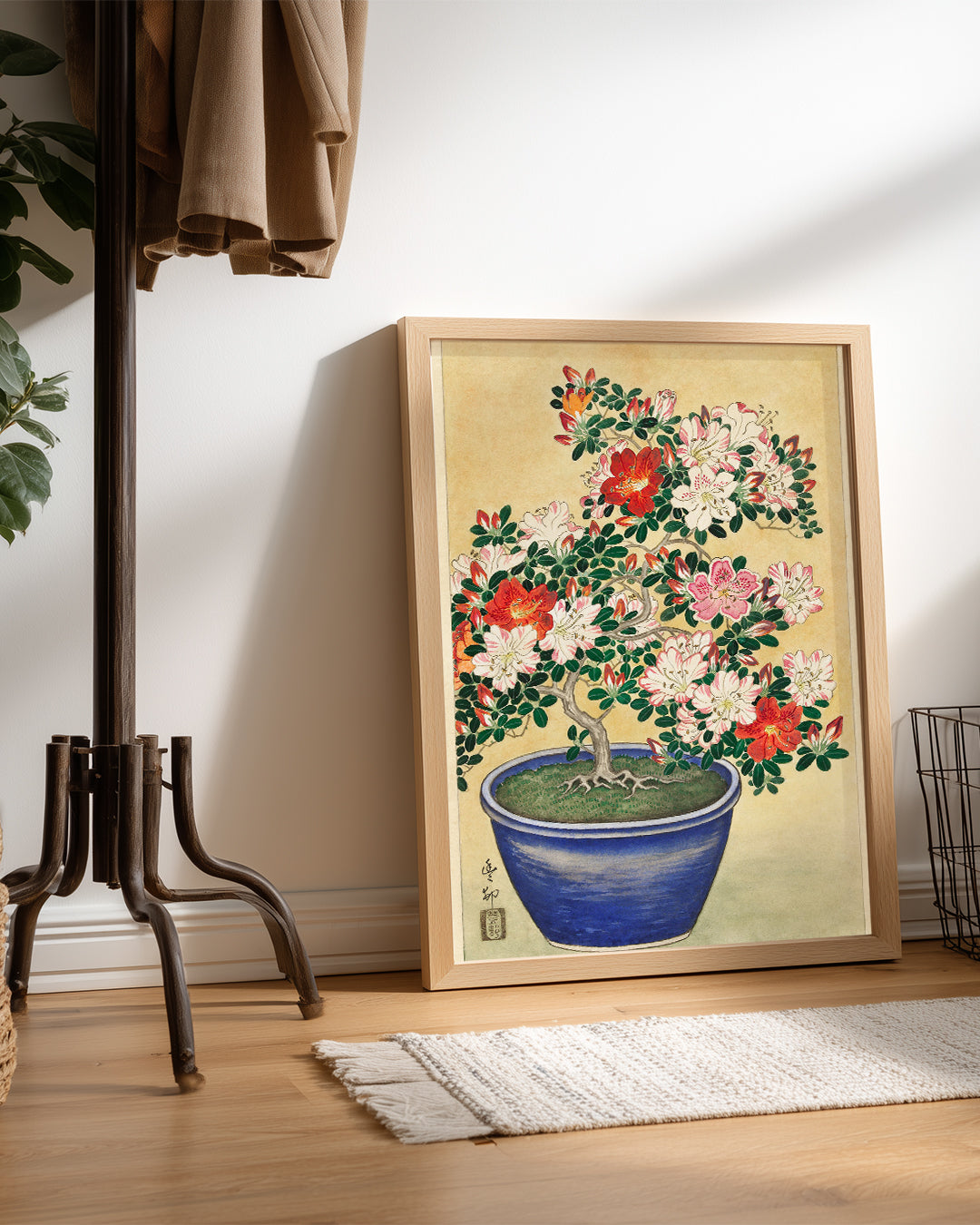 Azalea Blue Poster Tablosu