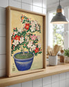Azalea Blue Poster Tablosu