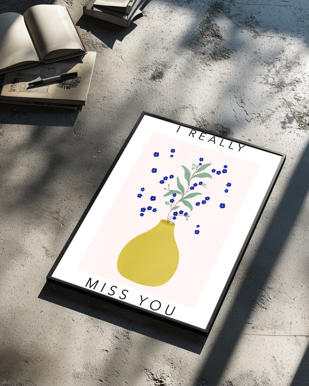 Azur Manque Poster Tablosu